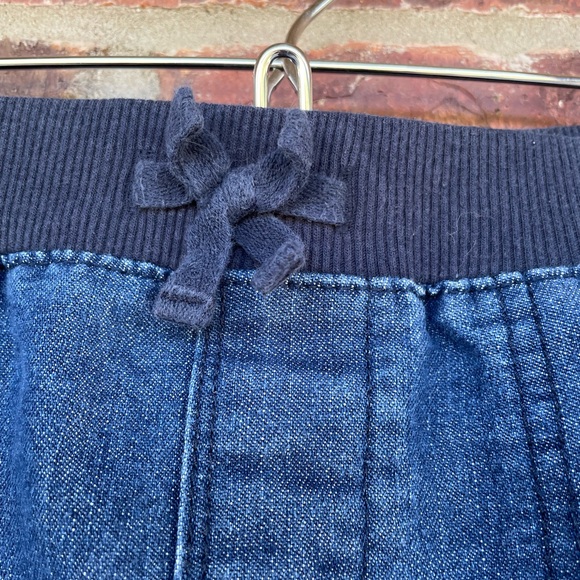Little Girl’s Faded Glory Chambray Elastic Waist Shorts Size Large 10-12 - Picture 2 of 8